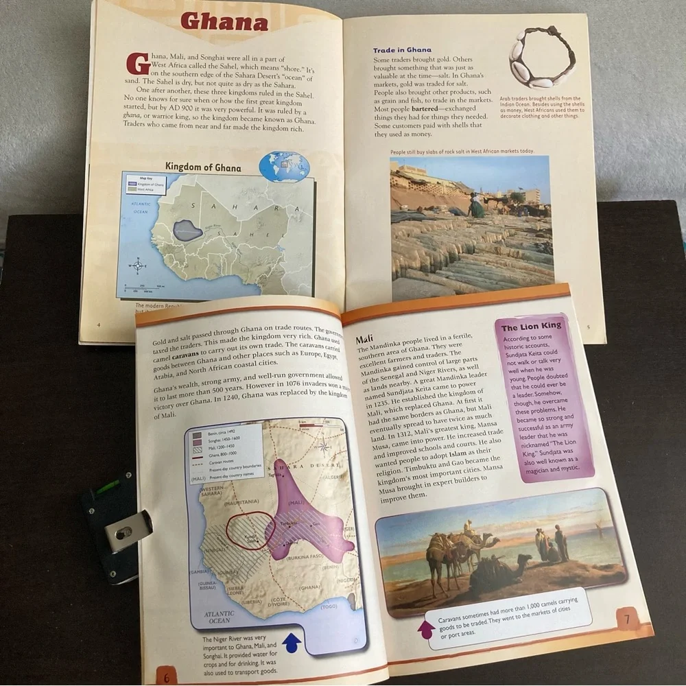 ☀️ 2 African kingdom books